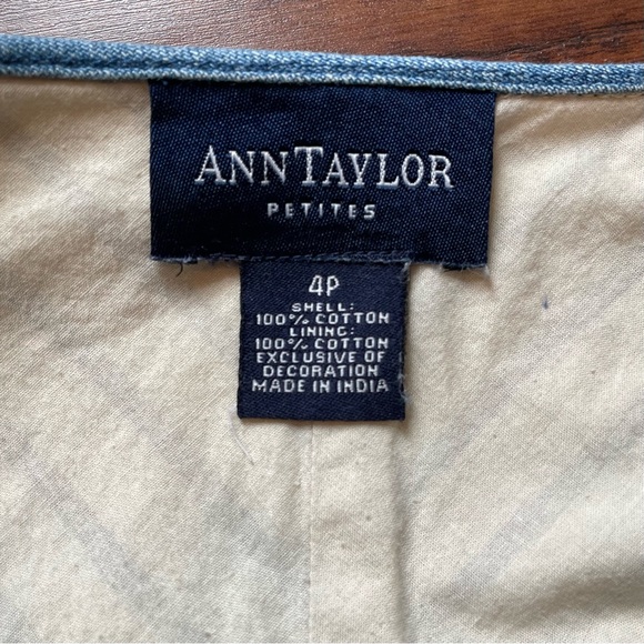 Ann Taylor Petites Embroidered Skirt - Picture 12 of 14